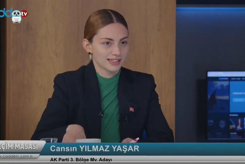 AK Parti Ankara Milletvekili Adayı Cansın Yılmaz Yaşar: Vizeyi verdik şimdi finale...