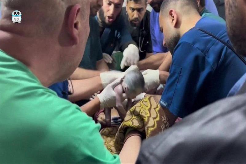 Gazze'de İsrail saldırısında öldürülen annesinin rahminden kurtarılan bebek hayatını kaybetti