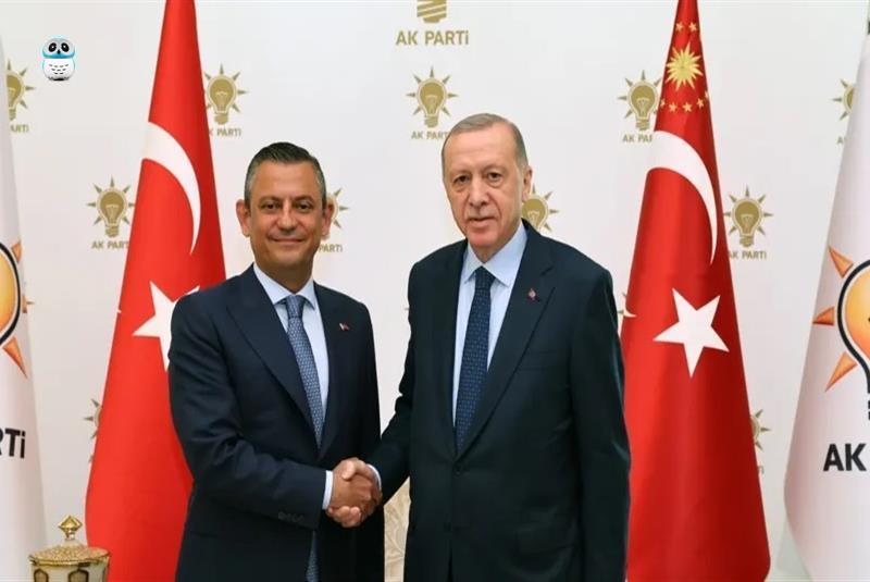 Özel ile Erdoğan görüşmesi sona erdi